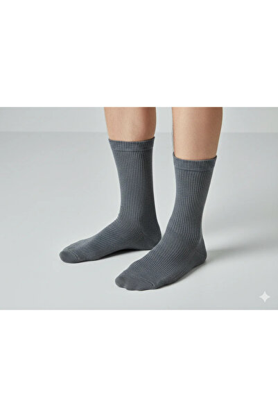 Serena Men's long socks Grey