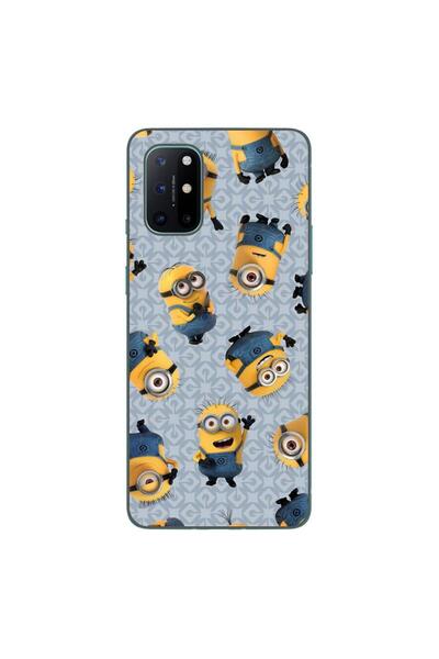 OEM Husa compatibila cu OnePlus 8T Silicon Gel Tpu Model Pattern Minioni