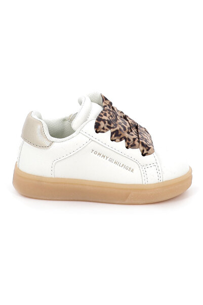 Tommy Hilfiger Παιδικό Χαμηλό Casual για Κορίτσι Low Cut Lace-up Sneaker Χρώμ...