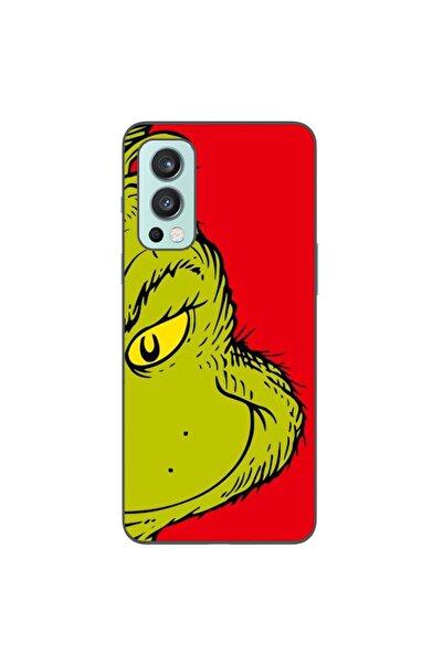 OEM Husa compatibila cu OnePlus Nord 2 Silicon Gel Tpu Model Craciun Grinch Face