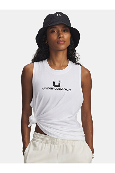 Under Armour Maiou de damă UA Varsity U Tank-WHT