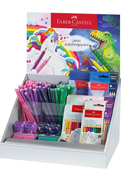 Faber Castell PENALE DE PRESENTARE CU CONCEPT UNIC, UNICORNI ȘI DINOSAURI, FA...