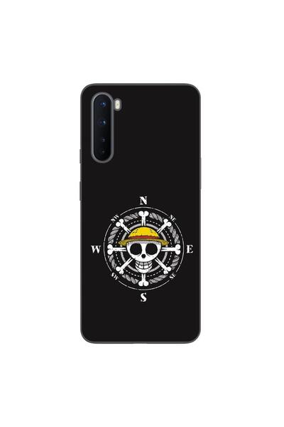 OEM Husa compatibila cu OnePlus Nord Silicon Gel Tpu Model One Piece Logo