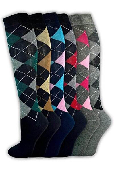 Generisch Ladies Knee Socks (6 Pairs) Riding Socks Riding Socks Women Cotton ...