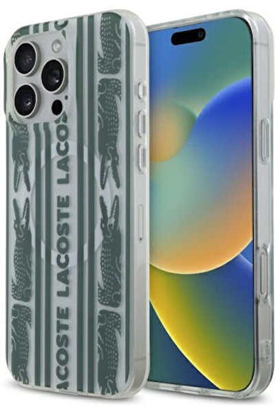 Lacoste Πλαστικό Πίσω Κάλυμμα (iPhone 16 Pro Max) Κωδικός: LCHMP16XUALH