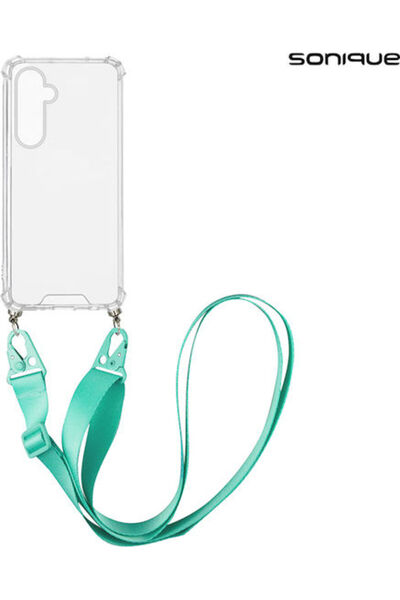 Other Θήκη Σιλικόνης με Λουράκι Sonique Armor Διαφανής για Samsung Galaxy S25...
