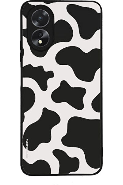 Other Σονίκ Θήκη Σειράς Animal Print για Oppo A38 Σχέδιο Αγελάδα 01