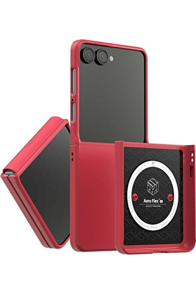 Araree Aero Πίσω Κάλυμμα Σιλικόνης / Πλαστικό Ροζ (Galaxy Z Flip7)