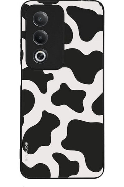 Other Θήκη Σειράς Sonique Animal Print για Oppo A80 5g - Αγελάδα 01