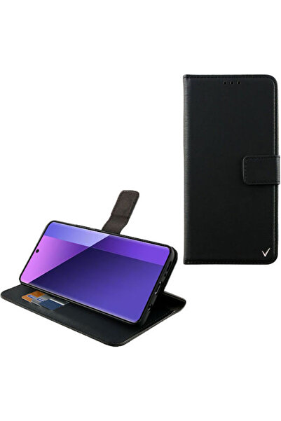 Other Volte-Tel Book Θήκη Συνθετικό Δέρμα Μαύρο (Redmi Note 13 Pro+)