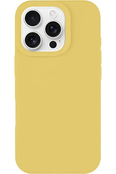 Tactical Magforce Velvet Smoothie Πίσω Κάλυμμα Σιλικόνης Κίτρινο (iPhone 16 Pro)