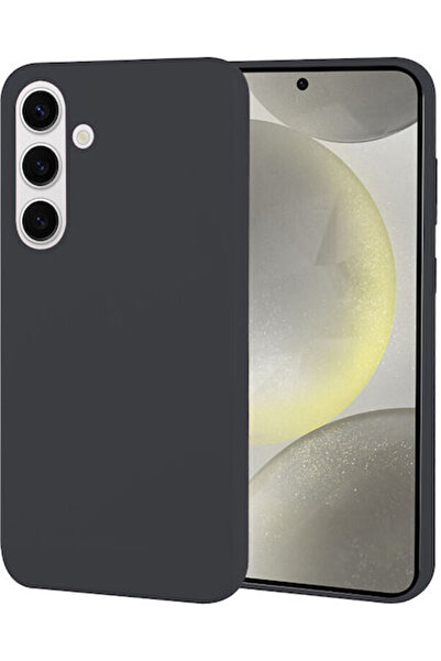 Mercury Husă de protecție din silicon, neagră, cu atingere moale (Galaxy S24)