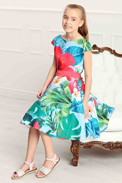 EMMA sukienki Rochie eleganta Alyssa Multicolor