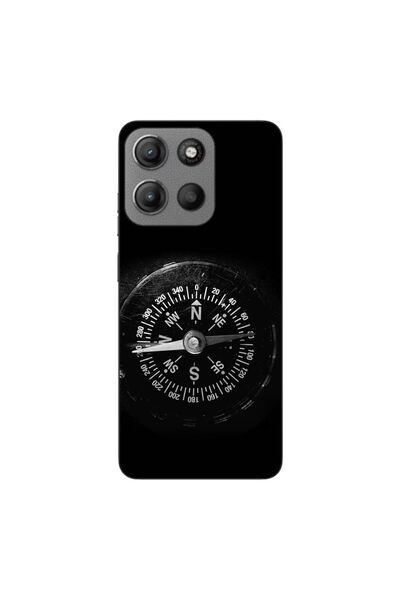 OEM Калъф, съвместим с Motorola Moto G15, силиконов гел TPU, винтидж модел с ...