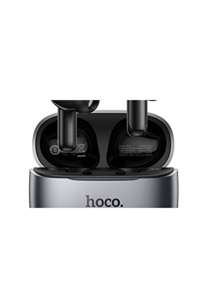 Hoco EQ27 ANC+ENC Ακουστικά Bluetooth με Έξυπνο Μεταφραστή AI Μαύρο