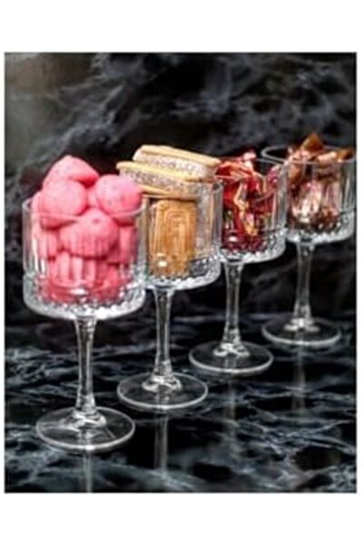 Yıldızan Nzr Beautestore Gns 4-Piece Model Large Size Cocktail Glass 595Evci4...