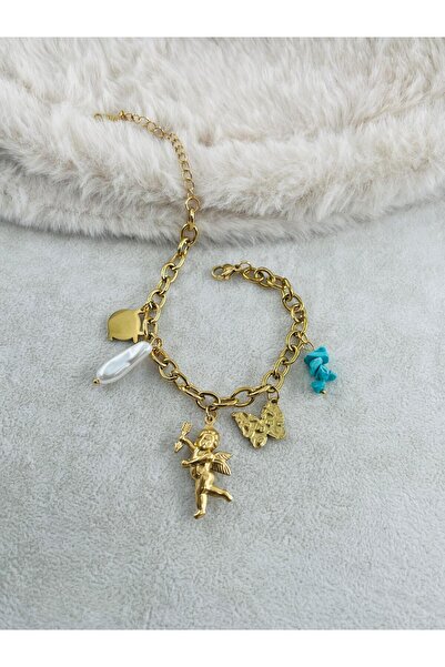Bozhi Necklace Steel Gold Special Gift