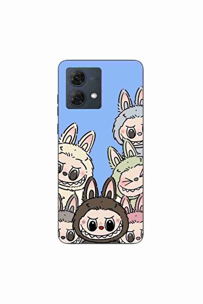 OEM Husa compatibila cu Motorola Moto G84 Silicon Gel Tpu Model Labubu Patter...