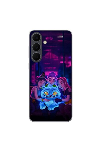 OEM Husa compatibila cu Samsung Galaxy S25 FE Silicon Gel Tpu Model KPop Demo...