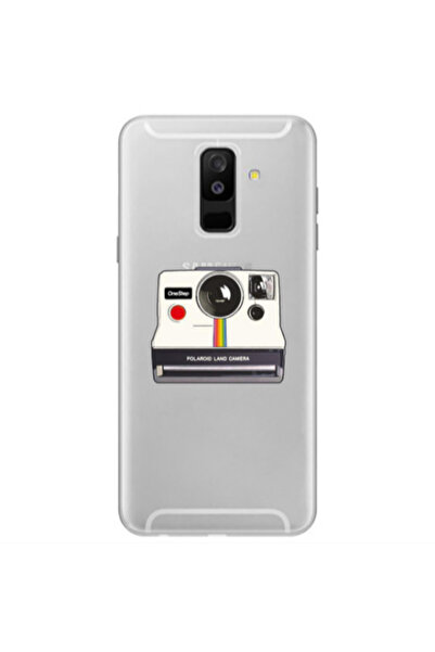 Other Samsung A6 Plus Polaroid land camera Transparent Silicone TPU Θήκη