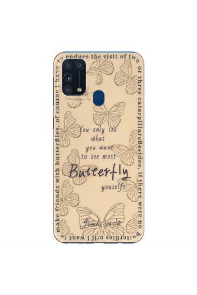 Other Samsung M31 You Only See Transparent Silicone TPU Θήκη