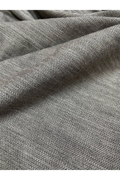 LUSSAMODA Woven Fabric Polyviscon Anthracite Taupe Draped Pants, Jacket, Skir...