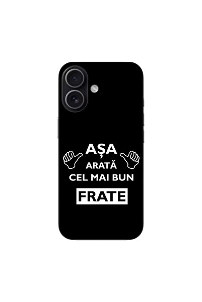OEM Husa compatibila cu Apple iPhone 17 Silicon Gel Tpu Model Cel Mai Bun Frate