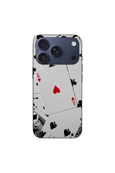 OEM Husa compatibila cu Apple iPhone 17 Pro Silicon Gel Tpu Model Carti Poker