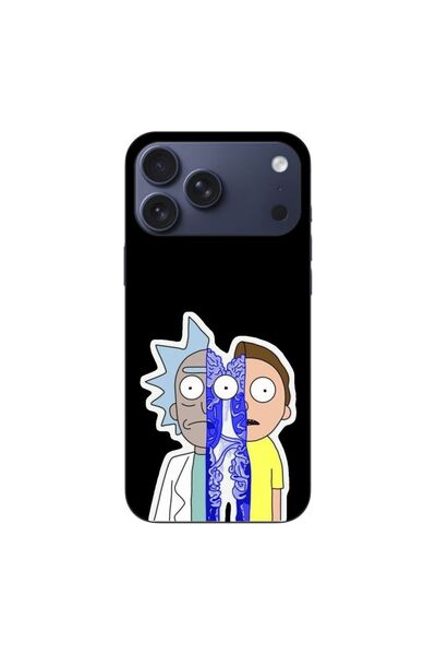 OEM Husa compatibila cu Apple iPhone 17 Pro Max Silicon Gel Tpu Model Rick An...