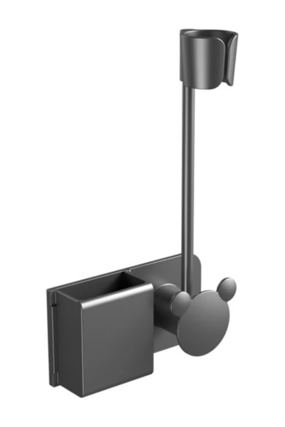 HI-FINE Hair Dryer Holder Wall Mount, Blow Dryer Stand, Hands Free, 360° Rota...
