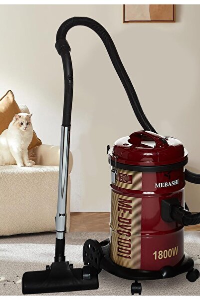 MEBASHI Drum Vacuum Cleaner with 20L Capacity, High Efficiency, and Multi Fil...