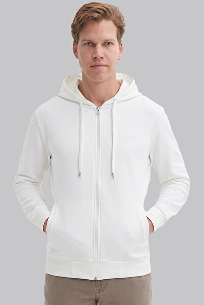 Cazador Snow Men's Thin Hooded Zipper Sweatshirt Regular Fit Casual Hoodie