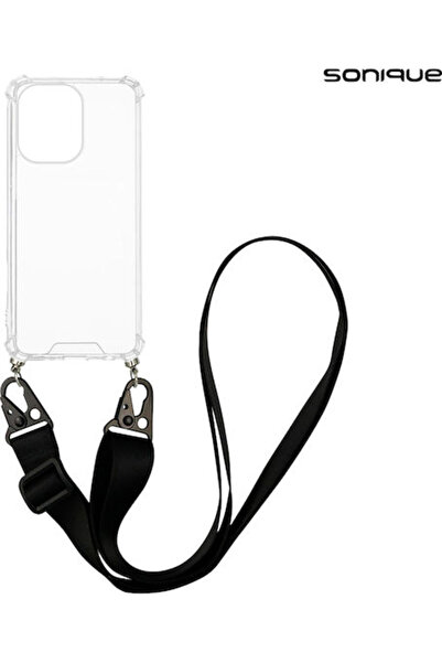 Other Θήκη Σιλικόνης με Λουράκι Sonique Armor Διαφανής Xiaomi Redmi 13 4G Poc...