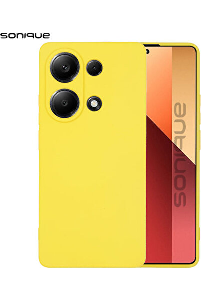 Other Sonique Back Cover Silicone / Fabric Yellow (Redmi Note 13 Pro 4G / Poc...