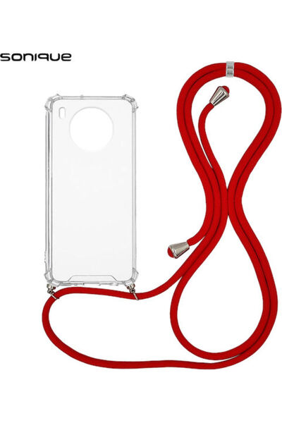 Other Sonique Armor Πίσω Θήκη Σιλικόνης με Λουράκι Διαφανής (Huawei Nova 8i /...