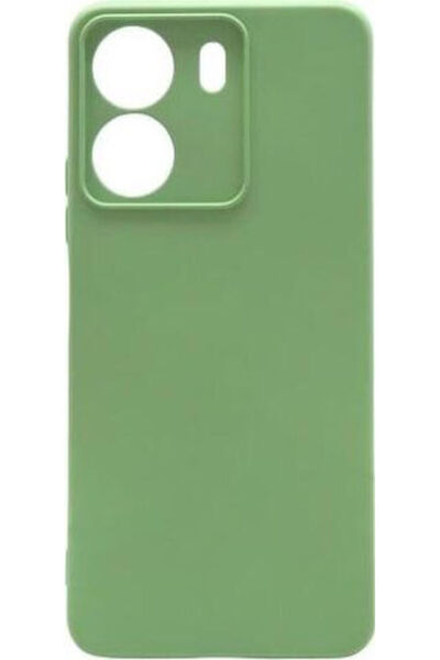 inos S-cover Πίσω Κάλυμμα Σιλικόνης Πράσινο (Xiaomi POCO C65, Redmi 13C)