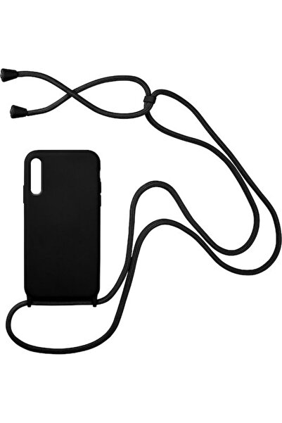 Other Θήκη Sonique Carryhang Liquid Back Cover Σιλικόνης 0.5mm με Λουράκι Μαύ...