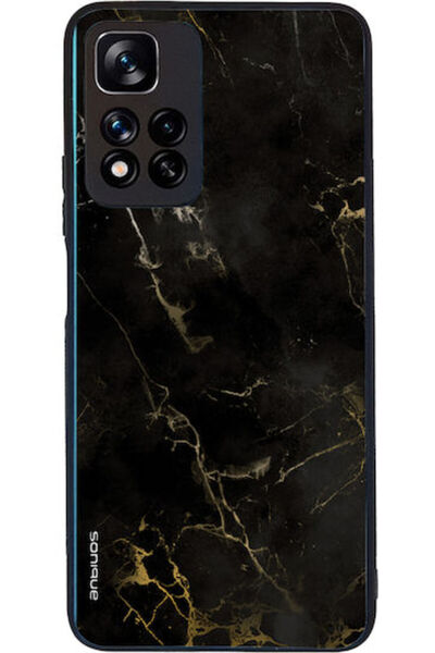 Other Θήκη Sonique Σειράς Marble για Xiaomi Redmi Note 11 Pro Plus 5G Μαύρο 01