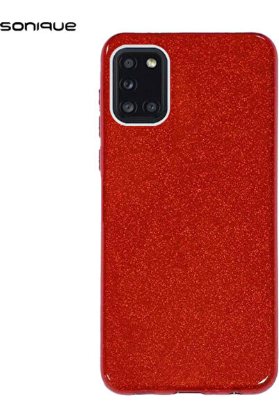 Other Σονίκ Λαμπερή Πίσω Θήκη Σιλικόνης Κόκκινη (Galaxy A31)