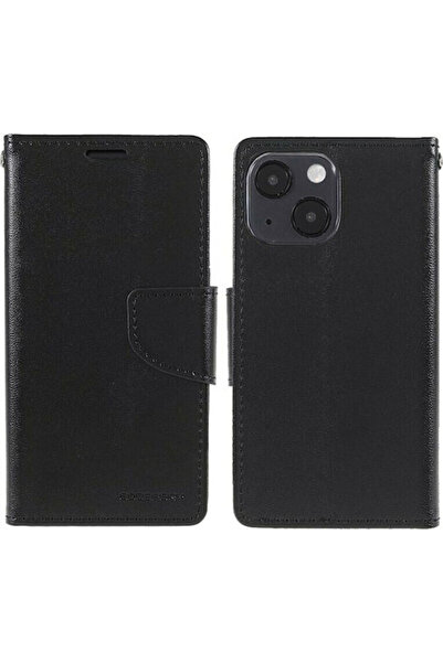 Mercury Bravo Ημερολόγιο από Συνθετικό Δέρμα Μαύρο (iPhone 13 mini) Κωδικός: ...