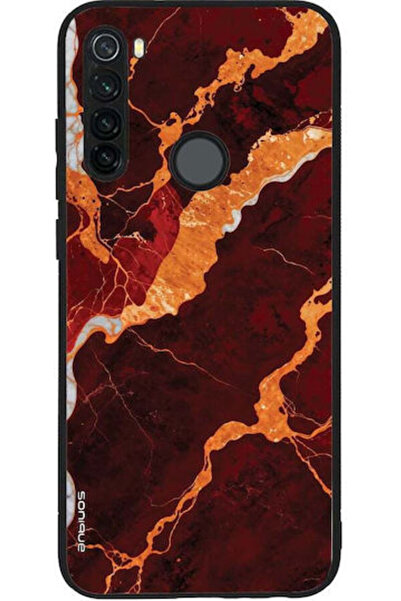 Other Θήκη Sonique Σειράς Marble για Xiaomi Redmi Note 8T Κόκκινο