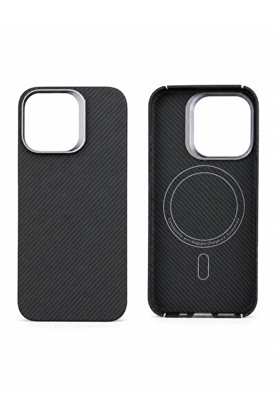OEM Husa de protectie Premium pentru iPhone 15 PRO MAX, Tip Kevlar fibra de a...