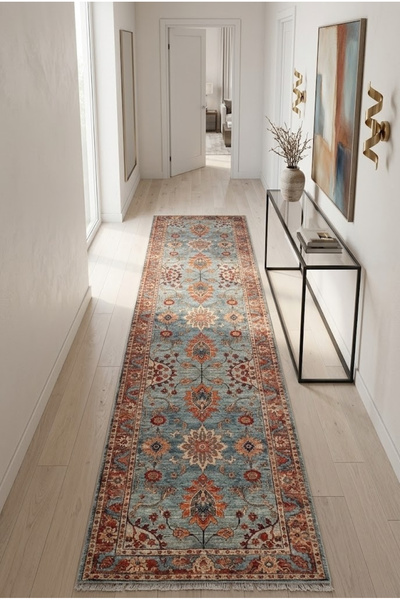 Cos.kim Walkway Carpet Non-Slip Base Washable Stain-Resistant Rug Custom Size...