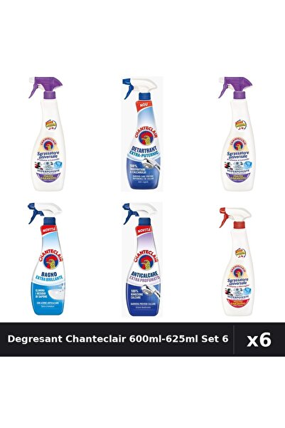Chanteclair Set 6 Degresant Universal 600ml-625ml - Lavanda, Marsilia, Mosc A...