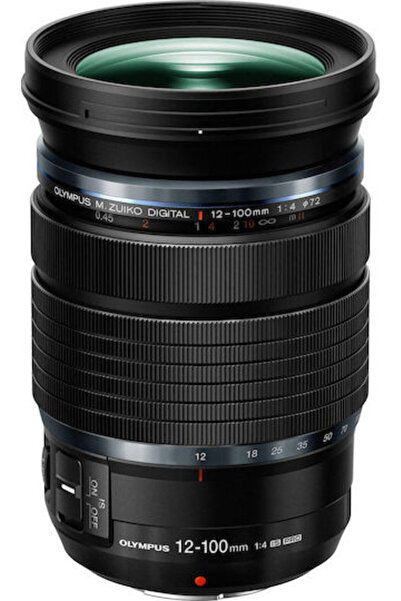 Olympus Φακός Κάμερας M.Zuiko Ed 12-100mm 1:4.0 Is PRO Στάνταρ Ζουμ για Βάση ...