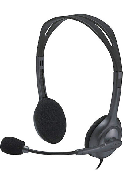 logitech H111 Ακουστικά πολυμέσων πάνω από το αυτί με μικρόφωνο και υποδοχή 3...