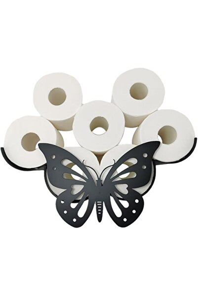 The Bros Toilet Paper Holder, Metal Butterfly Toilet Paper Roll Holder, Anima...