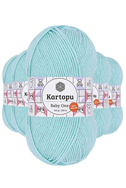 atastore2017 5 Pieces Baby One Non-Pilling Hand Knitting Yarn Wool Baby Blue ...