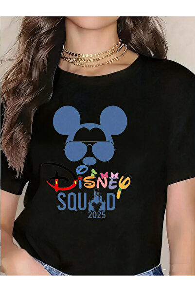 SAUDI DISNEYLAND disneyland Men and Women's 100% Cotton T-Shirt - Oversized C...