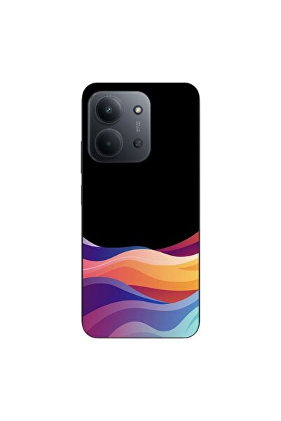 OEM Θήκη συμβατή με Xiaomi Redmi 15C Σιλικόνης Gel TPU με σχέδιο Νέον Κύματα